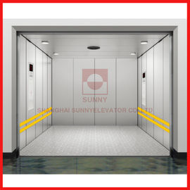 저소음 외부 엘리베이터 리프트로 0.5m/S 색칠한 강철 산업적 화물 엘리베이터를 가속시키세요